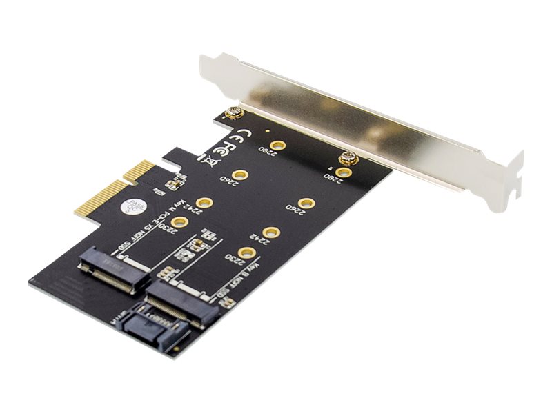 Image DIGITUS M.2 NGFF/NVMe SSD PCI Express 3.0 (x4) Add-On Karte