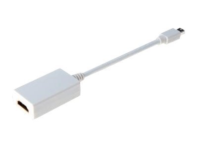 Image DIGITUS Mini DisplayPort auf HDMI Adapterkabel, weiß