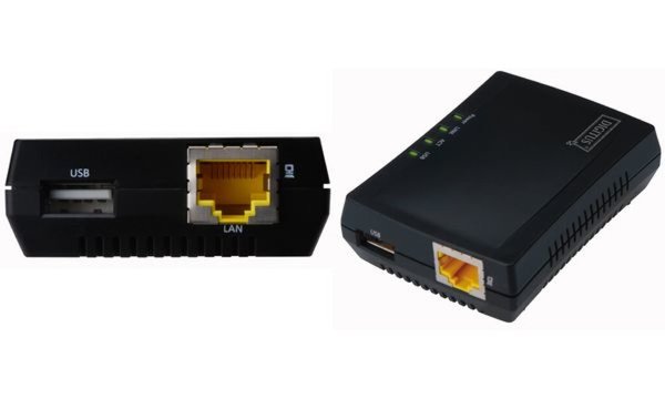 Image DIGITUS Multifunktions Netzwerk Server 1xUSB2.0 Intergrieter Printserver NAS un