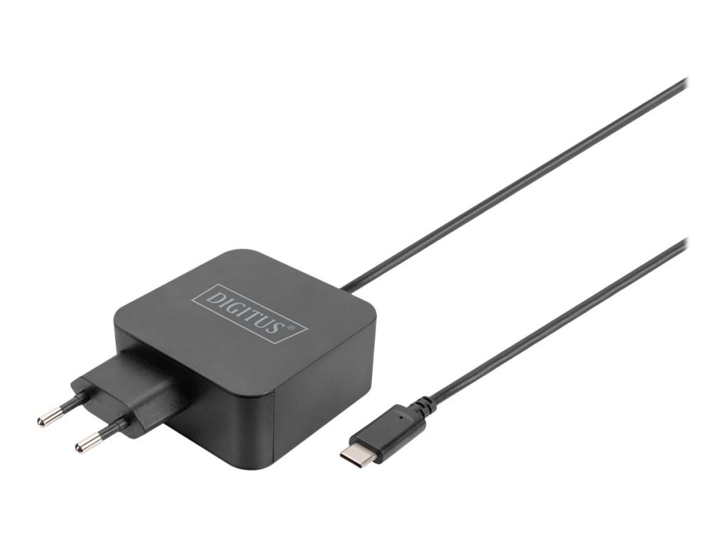 Image DIGITUS Notebook-Ladegerät USB-C, 65 Watt, schwarz