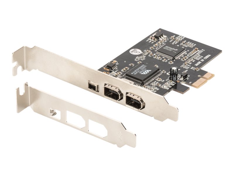 Image DIGITUS PCIe Card Firewire 1394a 3port