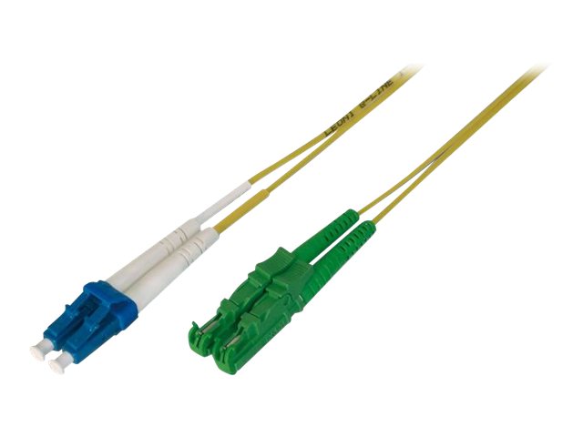 Image DIGITUS Patch Cable - Patch-Kabel - E2000/APC Single Mode (M) - LC-Monomode (M)