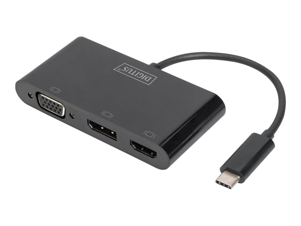 Image DIGITUS USB-C Triple Monitor Adapter
