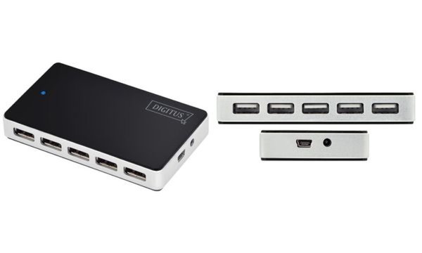 Image DIGITUS USB 2.0 HUB, 10 PORT