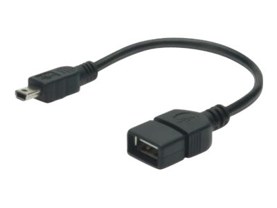 Image DIGITUS USB Adapter, Typ mini USB B - A, St/Bu, 20