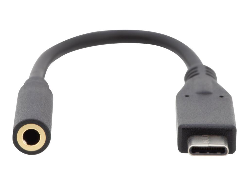 Image DIGITUS USB Audio Adapte cable Type-C