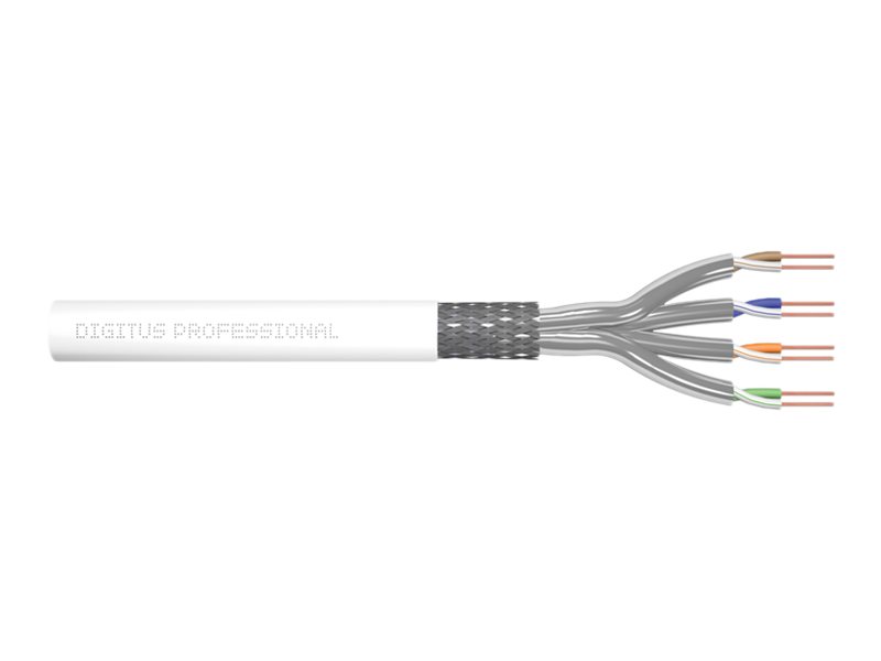 Image DIGITUS Verlegekabel S/FTP Cat7 305m, Box, AMG 26/1, weiß