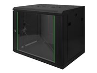 Image DIGITUS Wandgehäuse Dynamic Basic schwarz 9HE 600x450mm