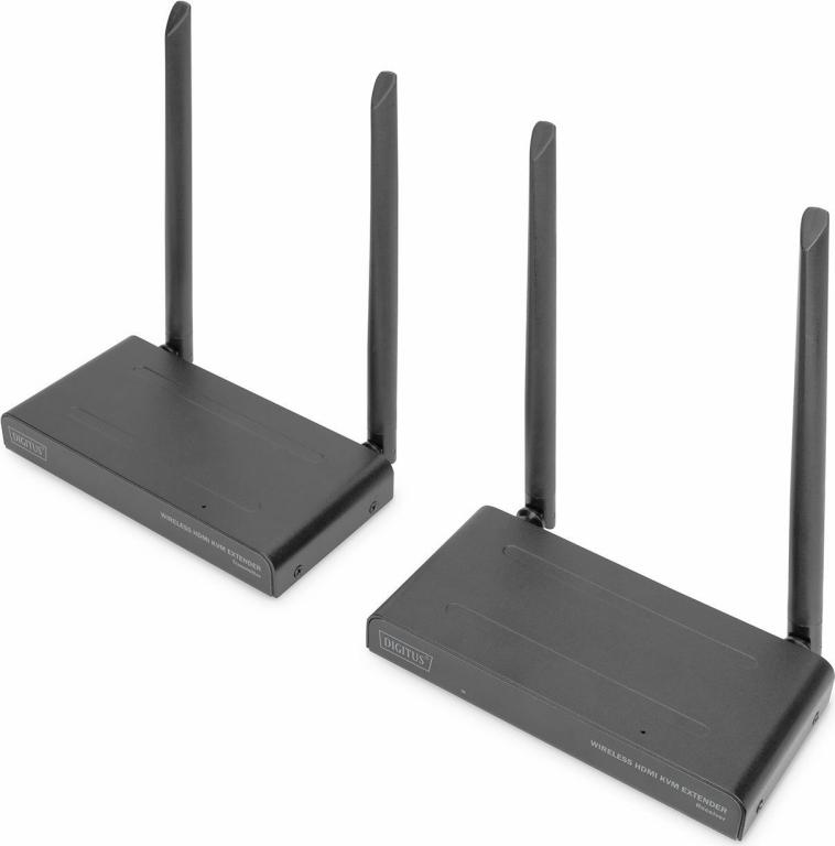 Image DIGITUS Wireless HDMI KVM Extender Set, 200 m