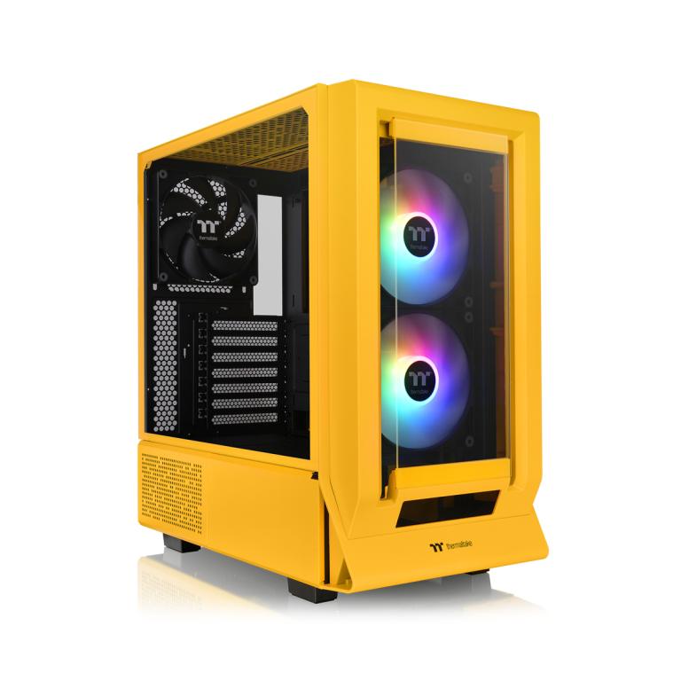 Image THERMALTAKE Ceres 350 MX Midi-Tower Gehäuse Seitenfenster gelb