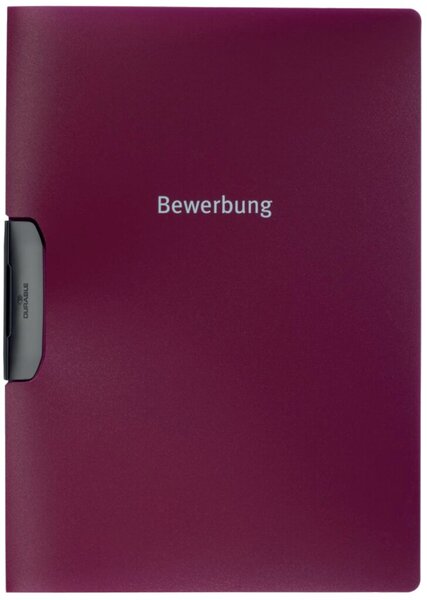 Image Bewerbungsmappe DURASWING job mit Audruck "BEWERBUNG", A4,