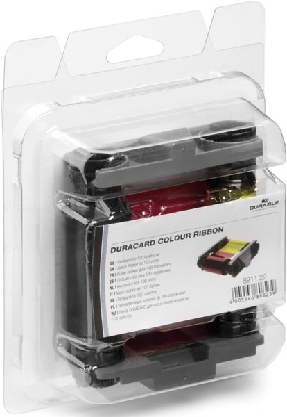 Image DURABLE - Farbe (Cyan, Magenta, Gelb, Schwarz, Overlay) - Farbband / Kartensatz