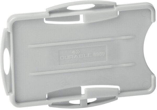 Image DURABLE Ausweishalter "ECO", für 2 Karten, grau
