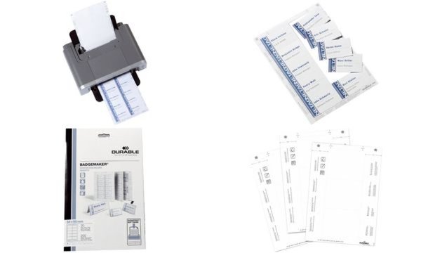 Image DURABLE BADGEMAKER EINSTECKSCHILDER A6 (142002)