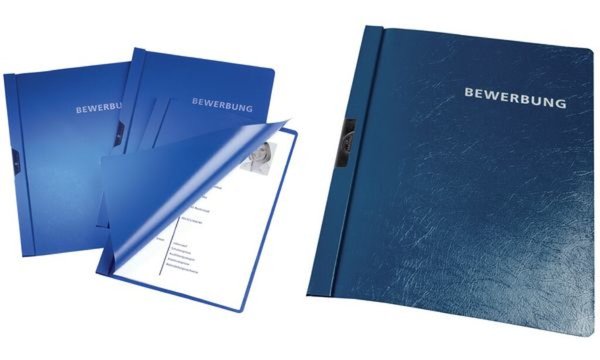 Image DURABLE Bewerbungsmappe, DIN A4, bl au, mit Clip (9224407)