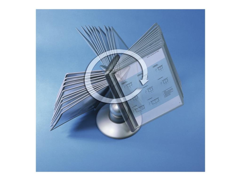 Image DURABLE Display-System SHERPA MOTION, Komplett-Set, graphit Sichtwendersystem, 