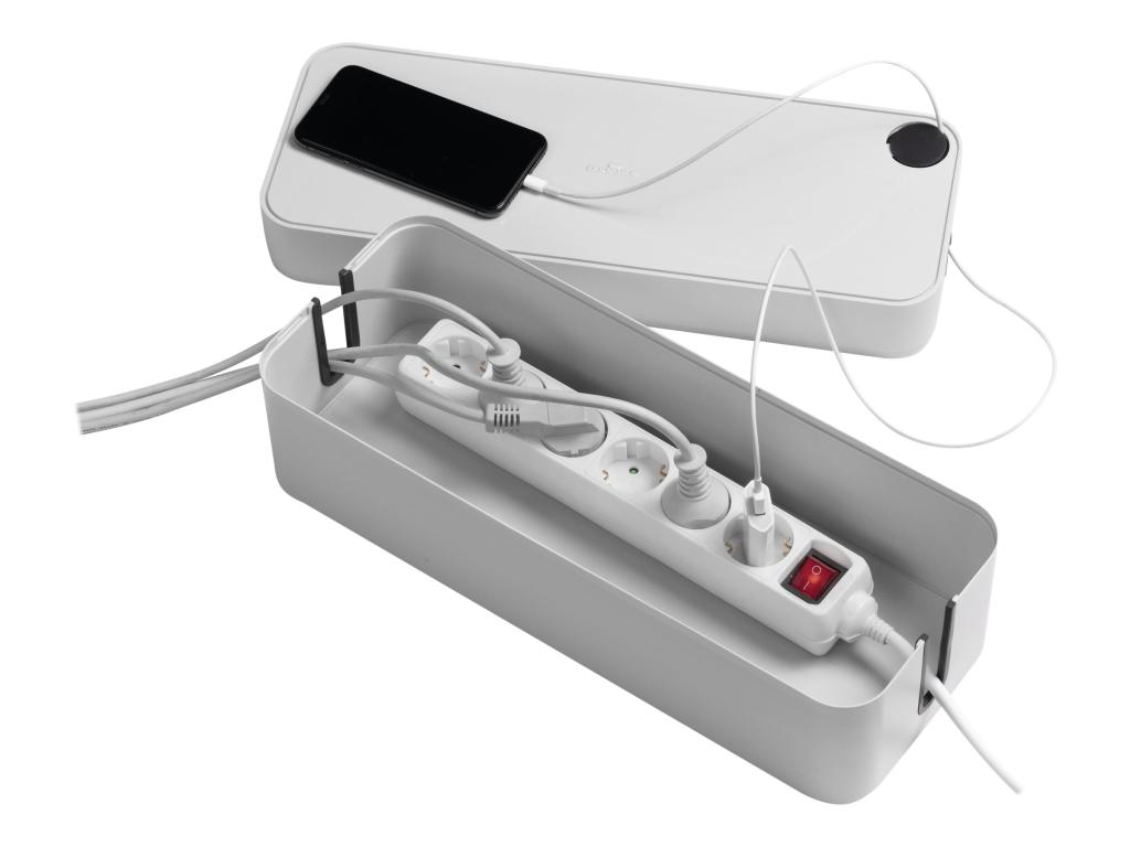 Image DURABLE Kabelbox CAVOLINE BOX L grau