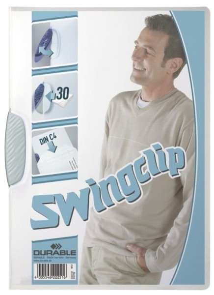 Image DURABLE Klemmmappe Swinglclip 226002 DIN A4 Schwarz