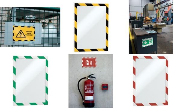 Image DURABLE Magnetrahmen DURAFRAME SECU RITY, A4, grün / weiß (94946131)