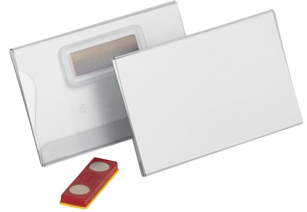 Image DURABLE Namensschild, mit Magnet, 90 x 54 mm, verdrehsicher