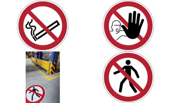 Image DURABLE Registriertes Sicherheitskennzeichen "Rauchen verboten" 1 ST 172803