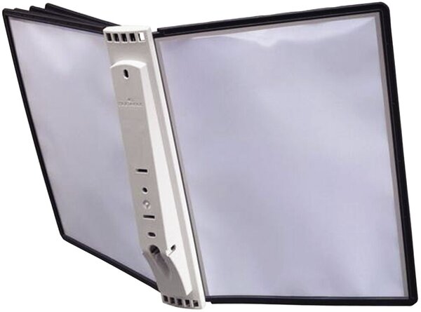 Image DURABLE SichttafelSystem Sherpa Wand5 Sichttafeln grau/schw