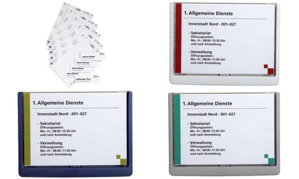 Image DURABLE Türschild CLICK SIGN, DIN A 5, graphit (9486637)