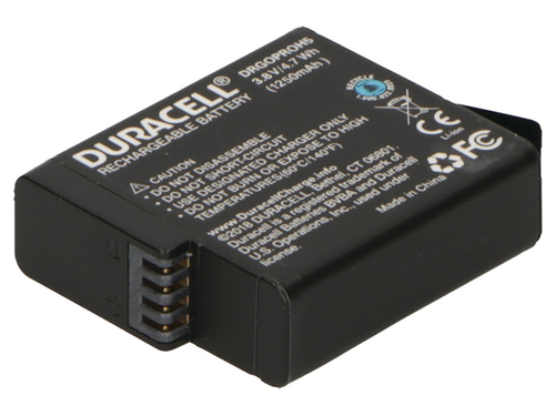 Image DURACELL Li-Ion Akku 1250 mAh für GoPro Hero 5 Hero 6
