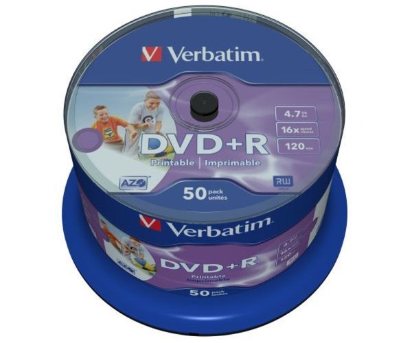 Image DVD+R 50er Spindel 16x bedruckbar