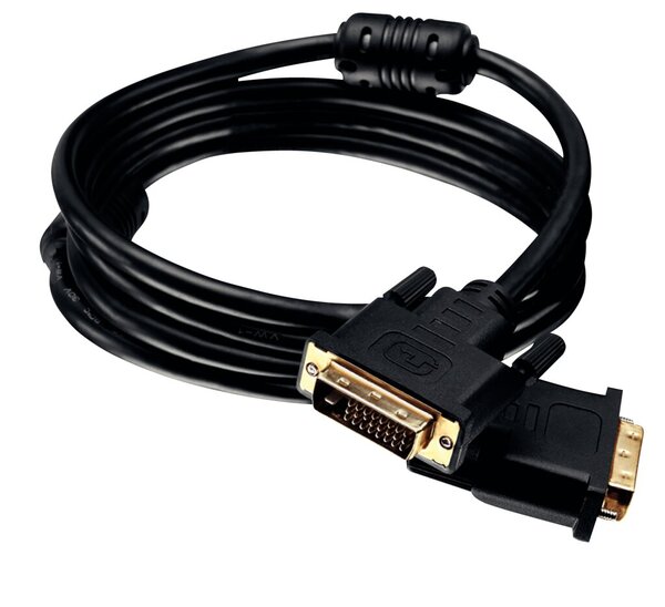 Image DVI Dual Link Kabel, 3,0m, schwarz 