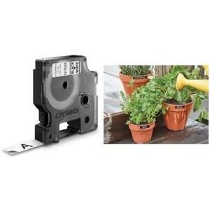 Image DYMO D1-Vinylband bk/og 12mmx3m