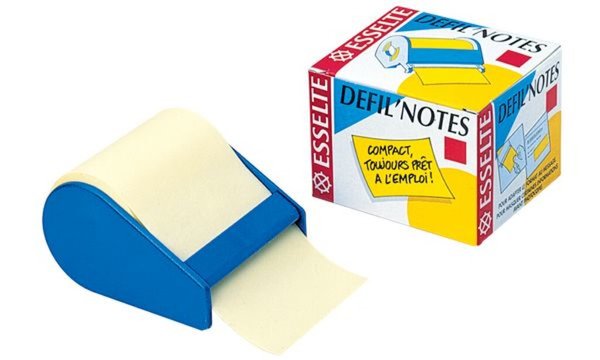 Image DYMO Esselte Haftnotizen auf der Rolle, 10 m x 60 mm, mit Spender und Abrißklin