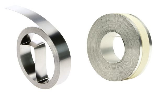 Image DYMO Prägeband Edelstahl, 12 mm x 6 ,40 m (809032500)