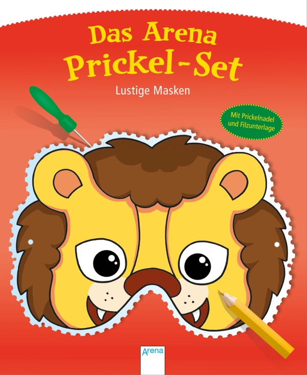 Image Das Arena Prickel-Set ? Lustige Masken, Nr: 70656-6
