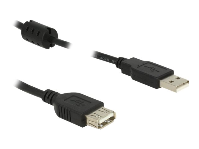 Image DeLOCK Kabel USB 2.0 Verlängerung, A/A 0,5m