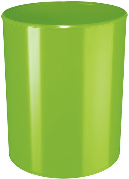 Image Design-Papierkorb 13 Liter, hochglänzend, grün