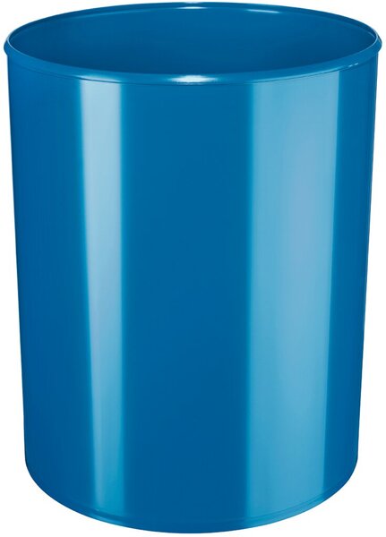 Image Design-Papierkorb 13 Liter, hochglänzend, blau