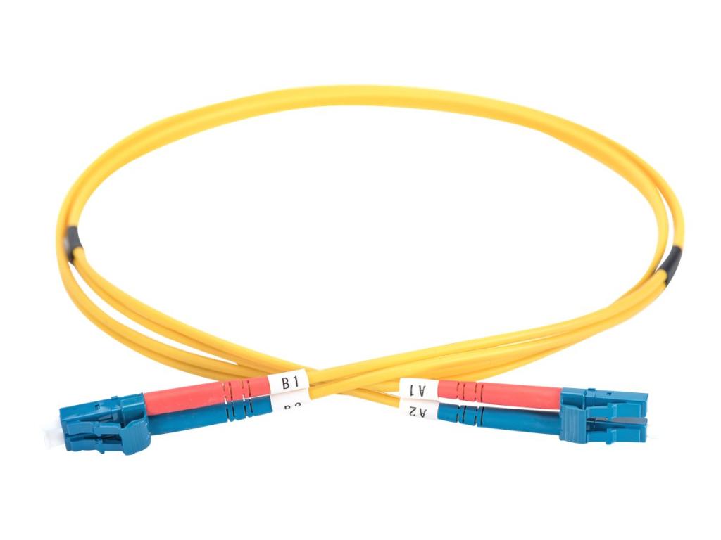 Image Digitus LWL Patchkabel LC/LC 09/125µm Singelmode Duplex Halogenfrei mit Messpro