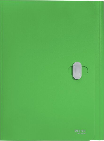 Image Dokumentenmappe Recycle, DIN A4, PP, grün, 3 Klappen, für ca. 150 Blatt