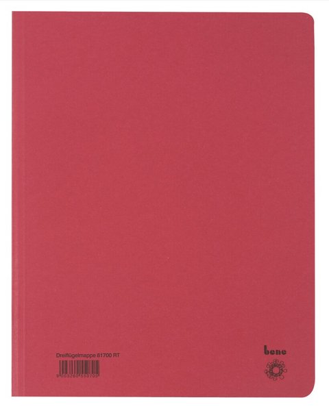 Image Dreiflügelmappe, A4, 250g/m2, rot