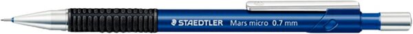 Image Druckbleistift Marsmicro 0,7 mm blau, mit ISO-Code