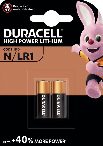 Image Duracell Batterie für Schließanlagen und Fernbedienungen, Lady (N), VE: 2 Stück