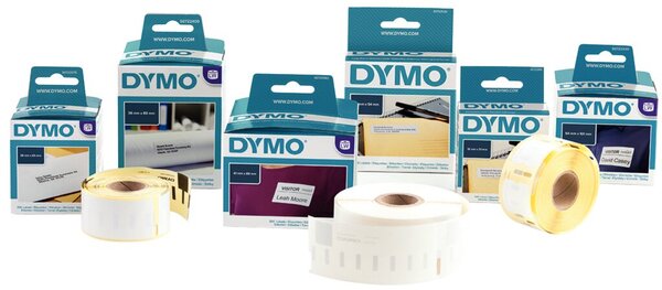 Image Dymo Versand-Etiketten Großpack 54 x 101 mm weiß 12x 220   13186