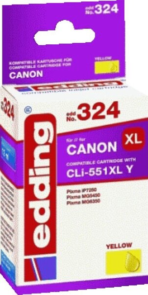 Image Edding Tinte 324 Canon CLI-551XL 