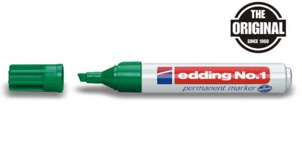 Image Marker No. 1 Keil 1-5mm grün nachfüllbar mit edding T 25