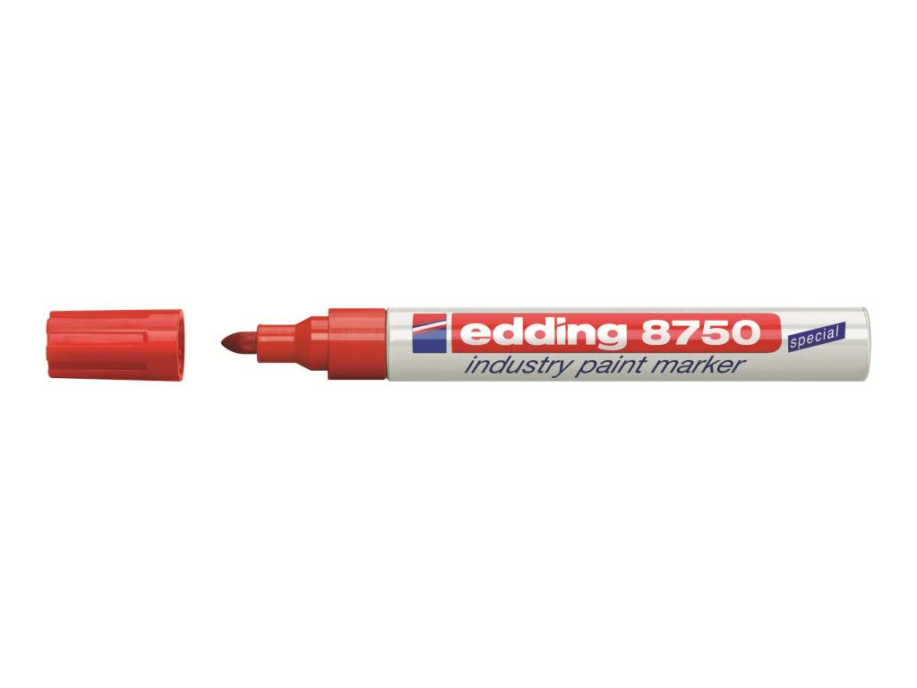 Image EDDING Paint-Marker Edding E-8750 Rot Rundform 2 - 4 mm 1 St.