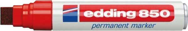 Image EDDING Permanentmarker 850 Rot (4-850002)  Strichbreite 5 - 18mm