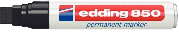 Image EDDING Permanentmarker 850 Schwarz (4-850001)  Strichbreite 5 - 18mm