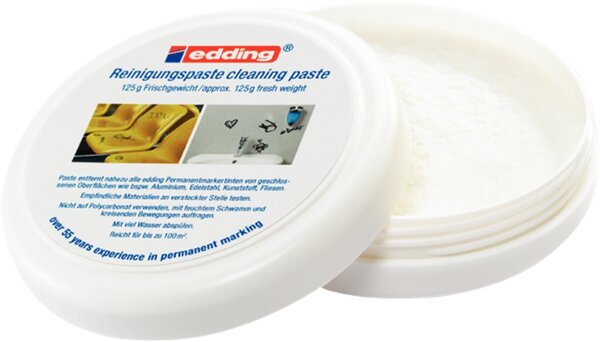 Image EDDING Reinigungspaste zum Entfernen von Permanentmarkierungen 125g (Apr 60)