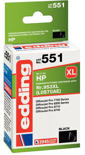 Image EDDING Tinte ers. HP 953XL BK (18-551)